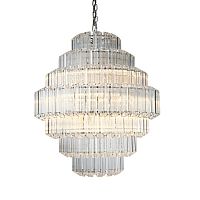 люстра vittoria 12 gold от delight collection прозрачная/золото в Орске