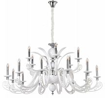 подвесная люстра crystal lux letisia sp12+6 white белая в Орске