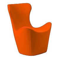 кресло papilio lounge chair оранжевое в Орске