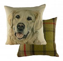 подушка с принтом waggydogs golden retriever в Орске