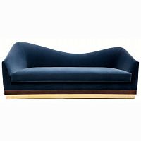 диван hughes sofa прямой синий в Орске