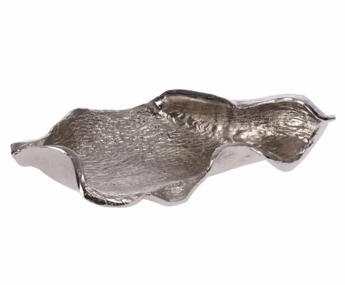 блюдо mila серебристого цвета в Орске