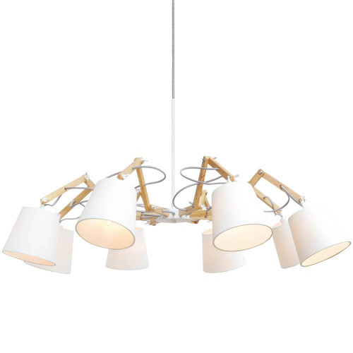 подвесная люстра arte lamp pinoccio a5700lm-8wh в Орске