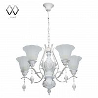 подвесная люстра mw-light версаче 639011505 белая в Орске