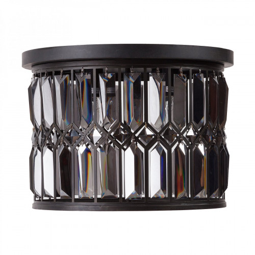 люстра vincello чёрная, прозрачная в Орске