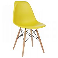 стул деревянный eames pc-015 yellow в Орске