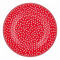 десертная тарелка dot red в Орске