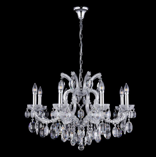 подвесная люстра crystal lux hollywood sp8 chrome в Орске