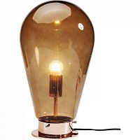 лампа настольная bulb коричневая в Орске