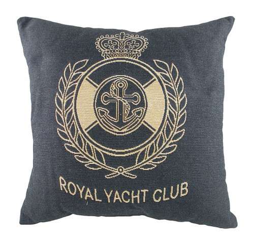 подушка с гербом королевского royal yacht club denim в Орске