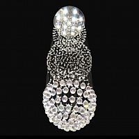 каскадная люстра newport 8113/300 хром в Орске