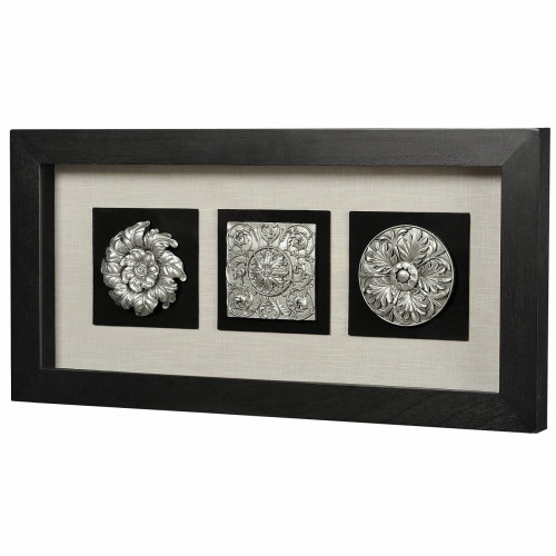 панно "вертикальный декор 1 (черная рама)" в Орске