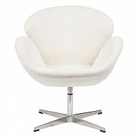 кресло swan chair белое в Орске