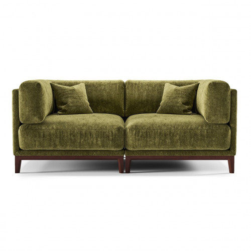 диван case прямой зеленый в Орске