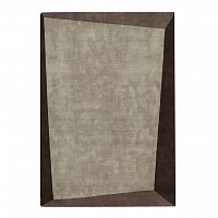 ковер dipped frame dark bege 150x220 бежевый в Орске