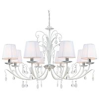 подвесная люстра arte lamp romana snow a1743lm-8wh в Орске