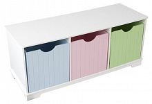 скамья kidkraft storage bench pastel (14565) в Орске