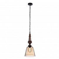 подвесной светильник crystal lux deco sp1 a amber в Орске