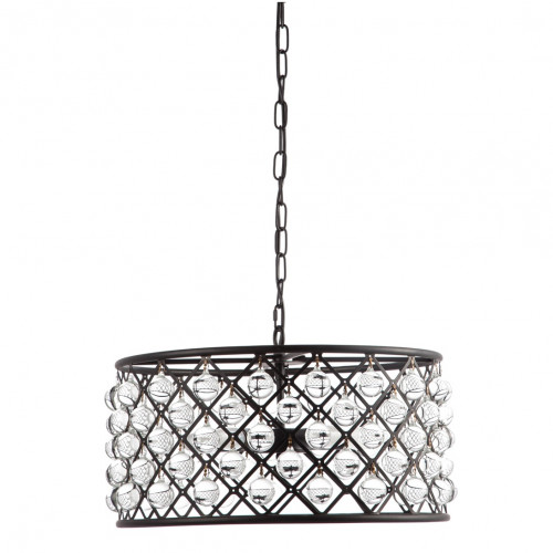люстра cassiel чёрная, прозрачная в Орске