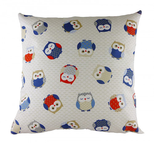 подушка с принтом owl print blue в Орске