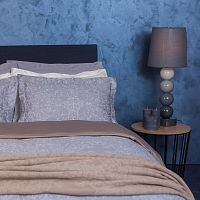 комплект постельного белья decoflux сатин семейный versaille grey в Орске