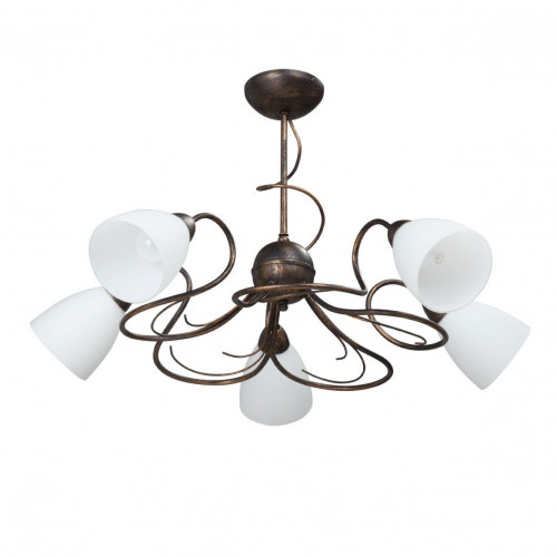 потолочная люстра vitaluce v3123/5pl белая в Орске