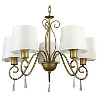 подвесная люстра arte lamp carolina a9239lm-5br в Орске