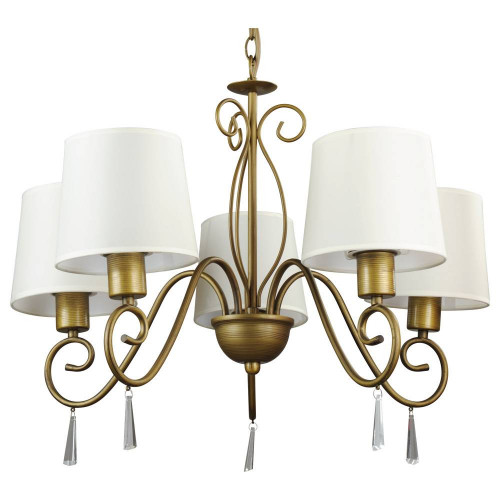 подвесная люстра arte lamp carolina a9239lm-5br в Орске