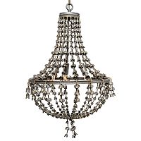 люстра «адела» темное серебро с золотистыми деталями в Орске