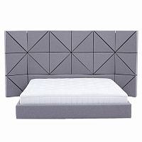 кровать двуспальная 180х200 фиолетовая floe comforty в Орске