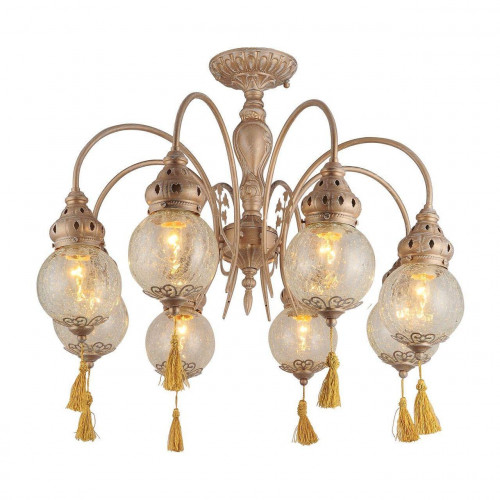 потолочная люстра arte lamp a2146pl-8ga золото в Орске