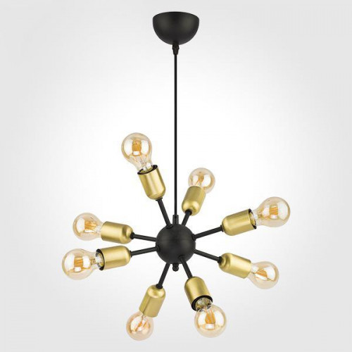 подвесная люстра tk lighting 1468 estrella black в Орске