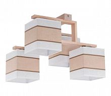 потолочная люстра tk lighting 562 lea white 4 в Орске