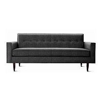 диван bantam sofa большой прямой темно-серый в Орске