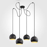 подвесная люстра tk lighting 2221 yoda black orbit в Орске