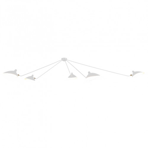 потолочный светильник spider 5 ламп белый в Орске