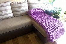 плед нежность фиолетовый малый в Орске