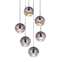 подвесной светильник globo 6u nickel от delight collection в Орске