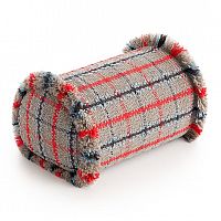 подушка большая-рол tartan blue от gan в Орске