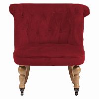 кресло amelie french country chair красное в Орске