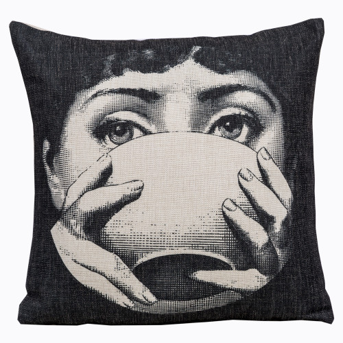 арт-подушка tea time fornasetti в Орске