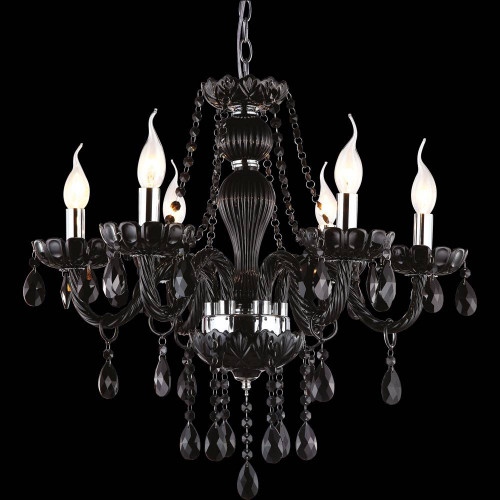 подвесная люстра arte lamp teatro a3964lm-6bk в Орске