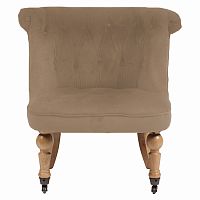 кресло amelie french country chair светло-коричневое в Орске