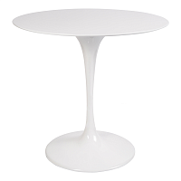 стол eero saarinen style tulip table top mdf d80 глянцевый белый в Орске