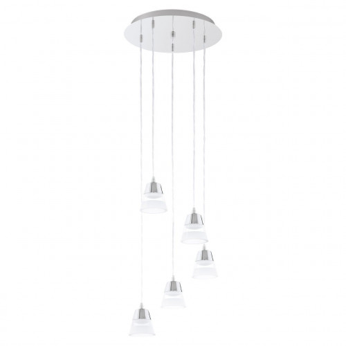 люстра дизайнерская indwell хром белая в Орске