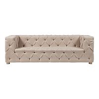 диван soho tufted прямой бежевый в Орске