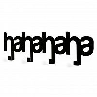 вешалка hahaha черная в Орске