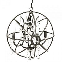 люстра foucault's orb crystal (47*47*64) коричневая в Орске