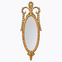 зеркало узкое золотое в виде амфоры офелия в Орске