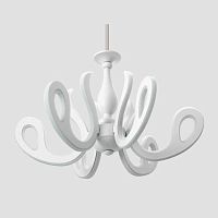 потолочная светодиодная люстра ambrella light orbital classic fk81/6 wh 292w d640 белая в Орске